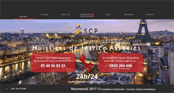 Desktop Screenshot of huissier-92-hauts-de-seine.com
