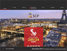 Tablet Screenshot of huissier-92-hauts-de-seine.com